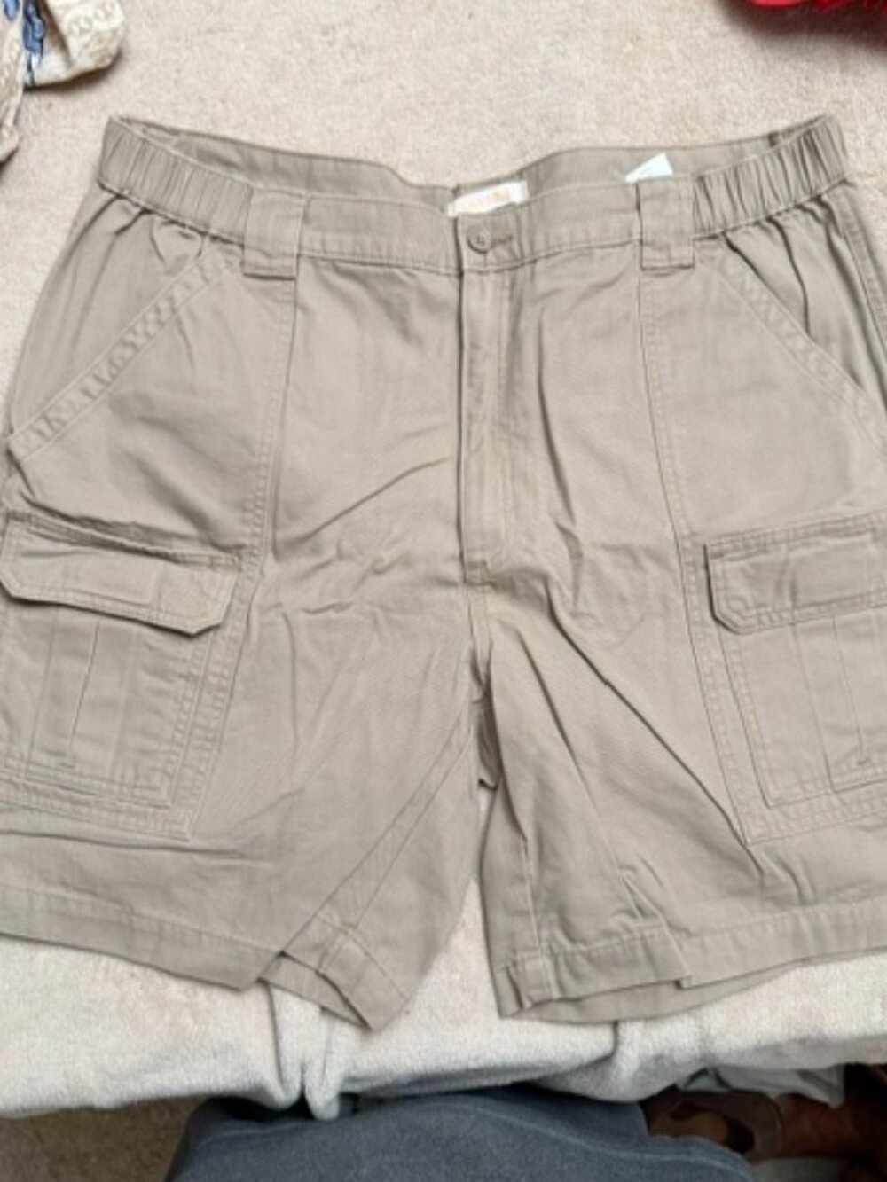 Savane Shorts - Size 40 - Color - Khaki